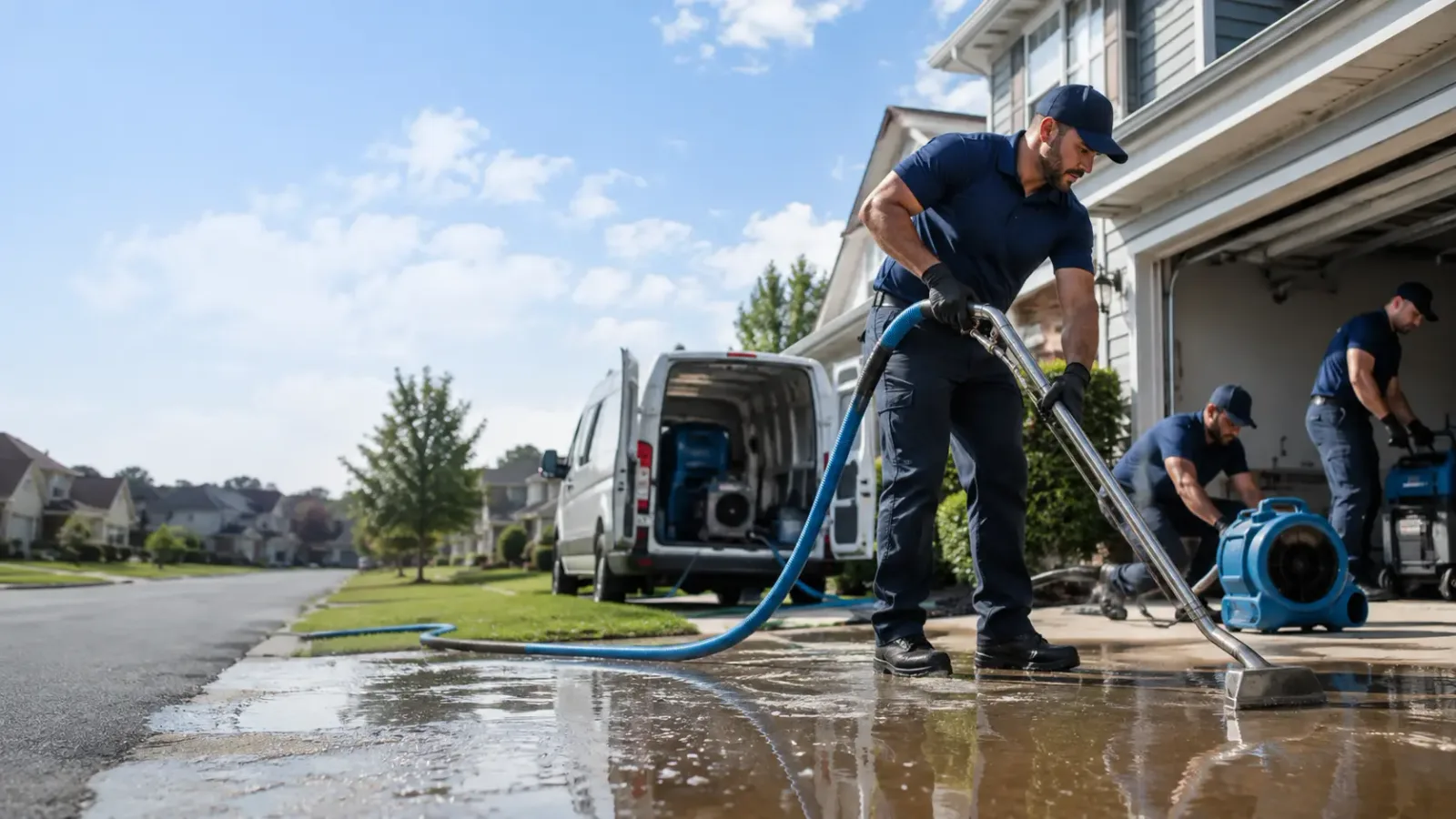 Flood Damage Restoration in Hacienda Heights, CA